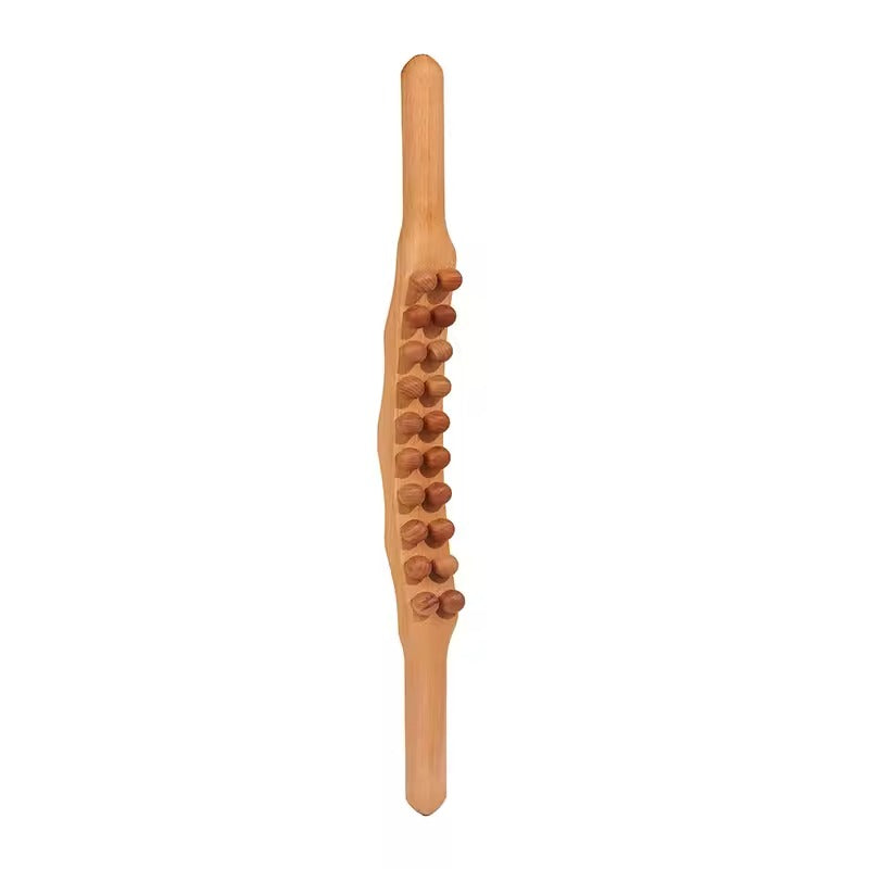 WoodRelief Pro Massagestaaf – Houten Gua Sha Staaf voor Spierontspanning