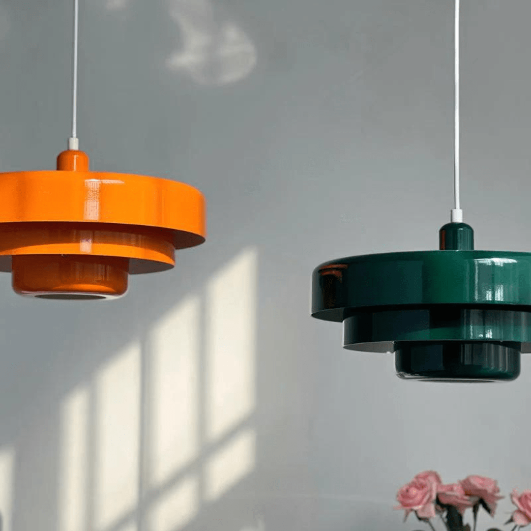 BrilloÉpoca hanglamp – Vintage metalen plafondlamp met energiezuinige LED & warme lichtsfeer
