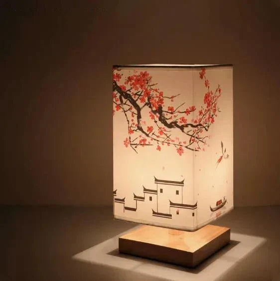 FABWOOD – Modern lamp made of wood and fabric Vestragear
