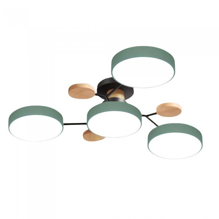 Nordora – Scandinavische LED-plafondlamp vertakt design & sfeervol licht
