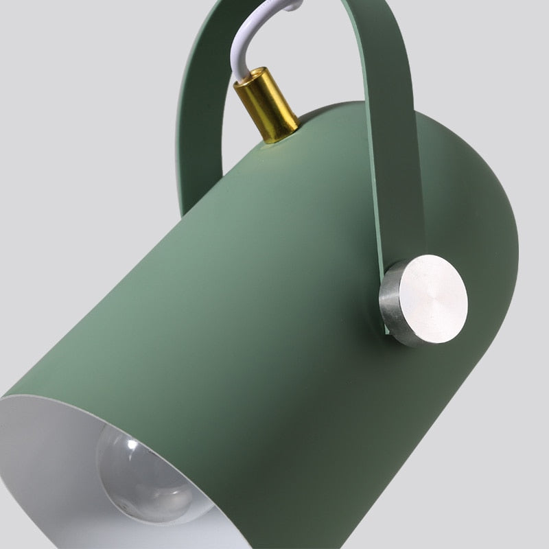 Coloria Hanglamp – Scandinavisch Design met Kleurrijke Kap & Verstelbare Kabel