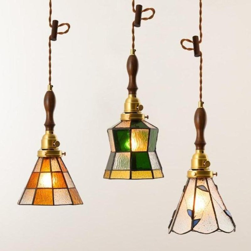 Aurelia Hanglamp – Handgemaakt Glazen Design met Levendige Kleuren & Warme LED-Verlichting
