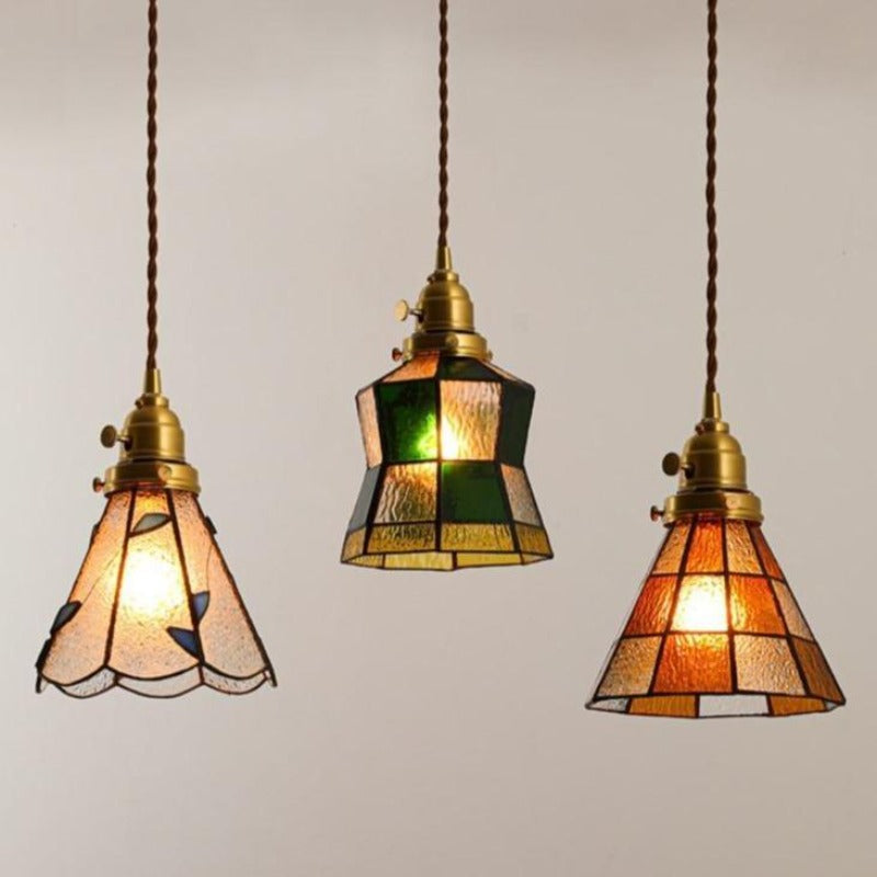 Aurelia Hanglamp – Handgemaakt Glazen Design met Levendige Kleuren & Warme LED-Verlichting