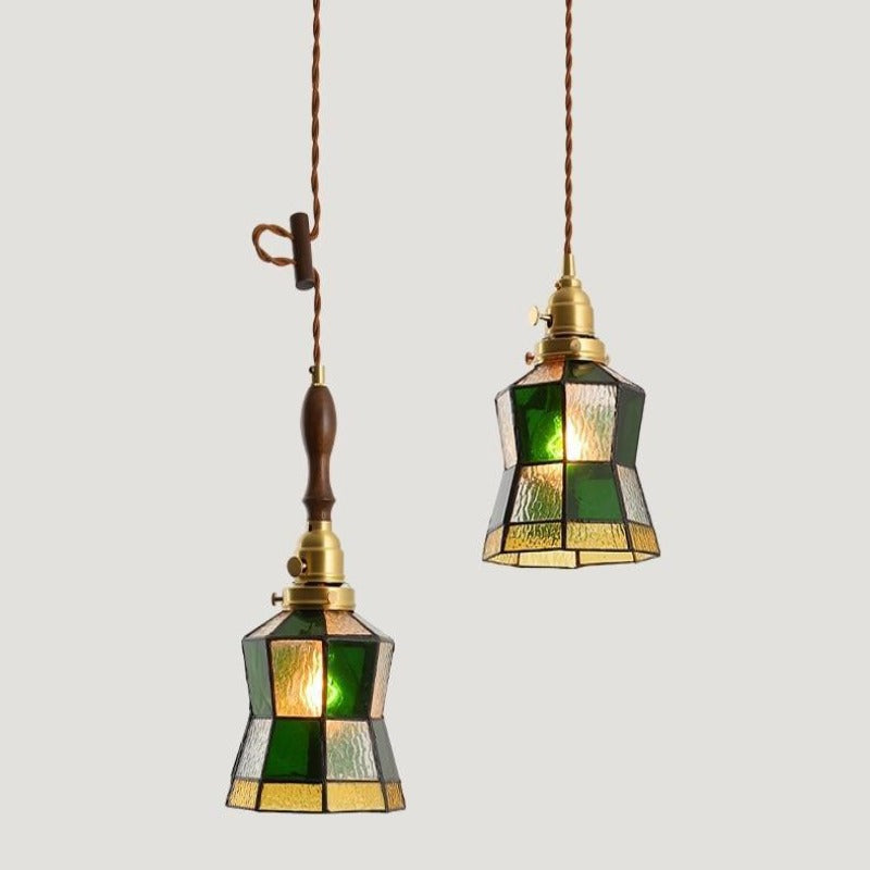 Aurelia Hanglamp – Handgemaakt Glazen Design met Levendige Kleuren & Warme LED-Verlichting