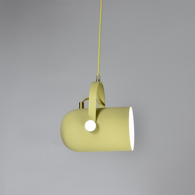 Coloria Hanglamp – Scandinavisch Design met Kleurrijke Kap & Verstelbare Kabel