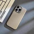 Handyhülle Stoßfest Slim Metall Look iPhone Vestragear