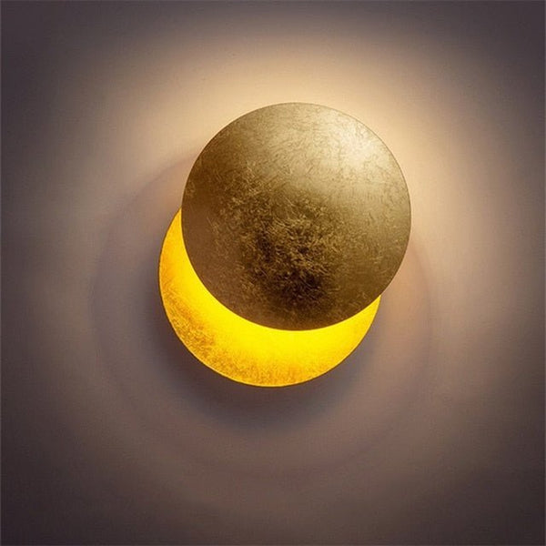 SeleneLight – Wandlamp met Maanlicht Effect – Minimalistische LED Sfeerverlichting