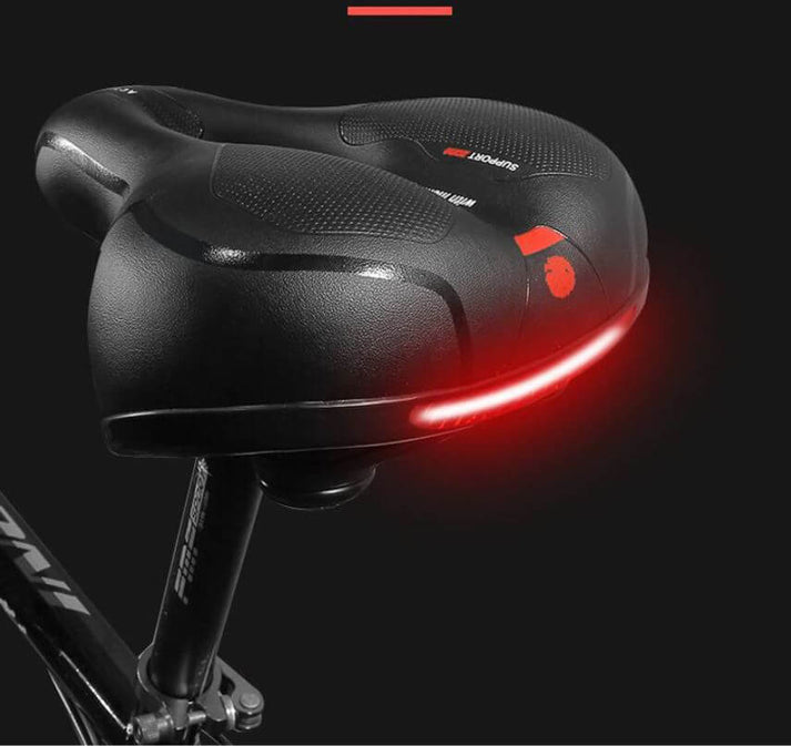Velora Cloud Comfort Pro Fietszadel – Ergonomisch Gelzadel voor Pijnvrij Fietsen