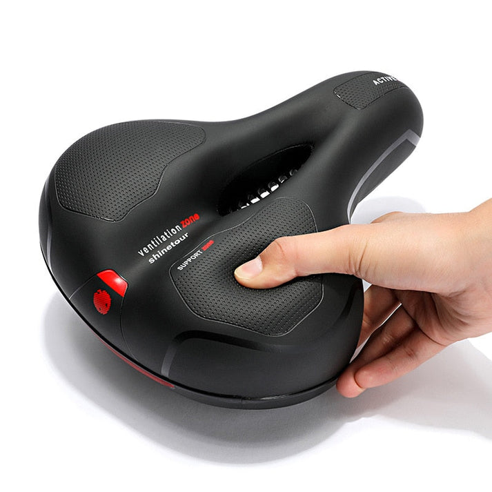 Velora Cloud Comfort Pro Fietszadel – Ergonomisch Gelzadel voor Pijnvrij Fietsen